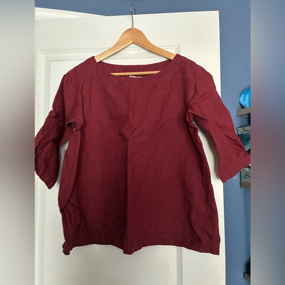 Not perfect linen January top XL